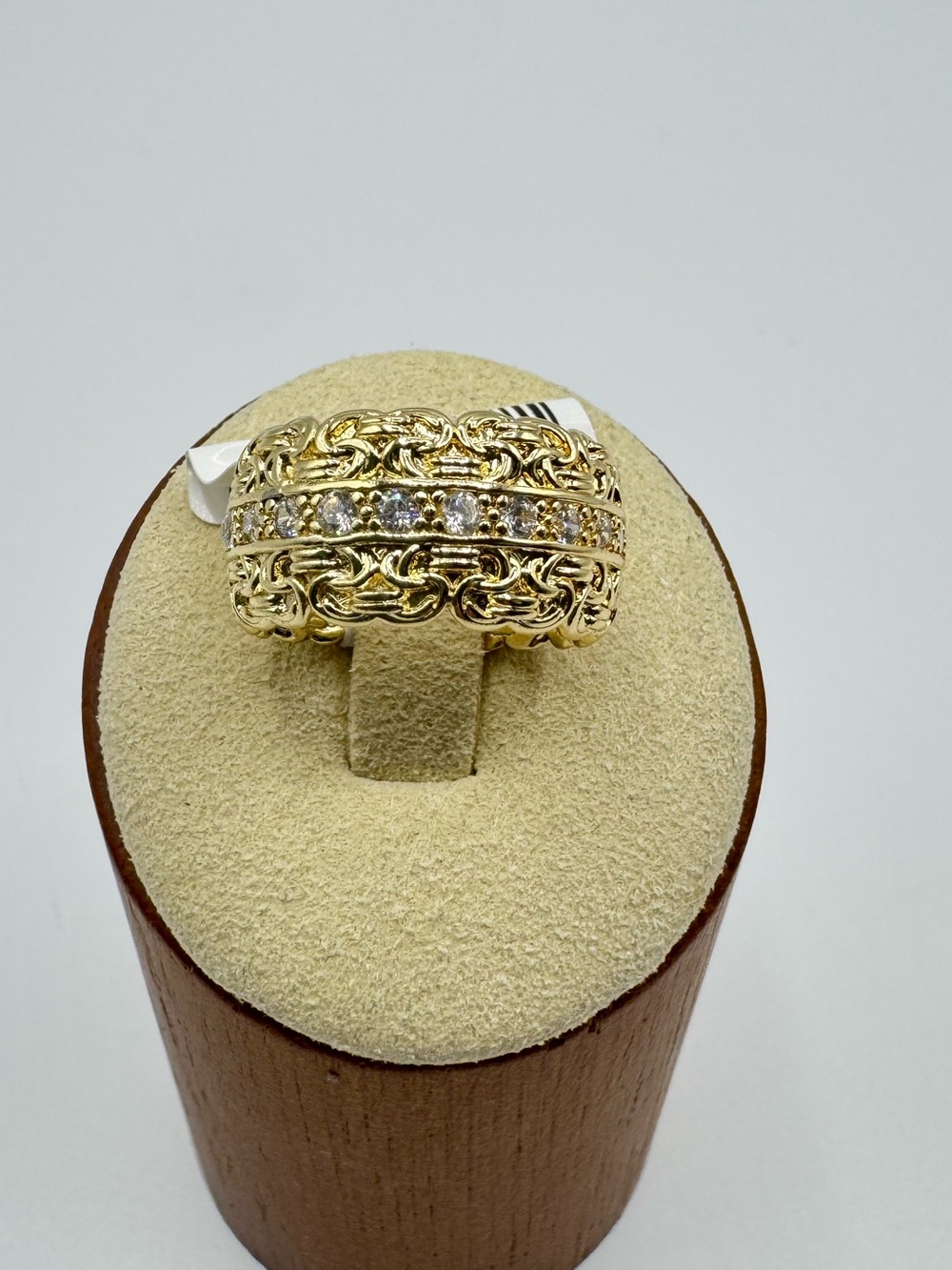 14K Scalloped Filigree Band - Picture 7 of 9